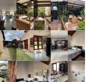 CASA EN ARRIENDO – CHÍA Ubicación: Barrio la Balsa, vía entre salida a Guaymaral y entrada a Chía Área Alcobas Baños Parqueadero Depósito Terrazas Valor Arriendo 230m² 3 4 5 carros + visitas Si Si $6.800.000 (Adm. incluida) Descripción Casa de 3 pisos en Chía con espacios amplios y funcionales. En el primer piso, área social abierta con chimenea a gas, cocina amplia, zona de lavandería independiente y cuarto de servicio con baño. Patio amoblado con salida privada al parque del conjunto. En el segundo piso, 3 habitaciones con clóset: la principal con walking closet, baño privado con tina, segunda con terraza y tercera con balcón. El tercer piso cuenta con altillo, baño completo y terraza amplia. Parqueadero para 5 carros. Conjunto cerrado con portería, cancha múltiple, cancha de tenis y zonas verdes. Estrato 4.